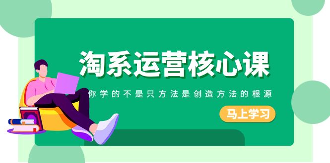 淘系运营核心课，你学的不只是方法而是创造方法的根源（190节课）-易购网创