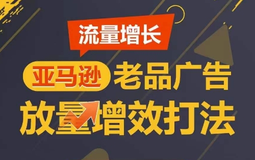 流量增长 亚马逊老品广告放量增效打法，短期内广告销量翻倍-易购网创